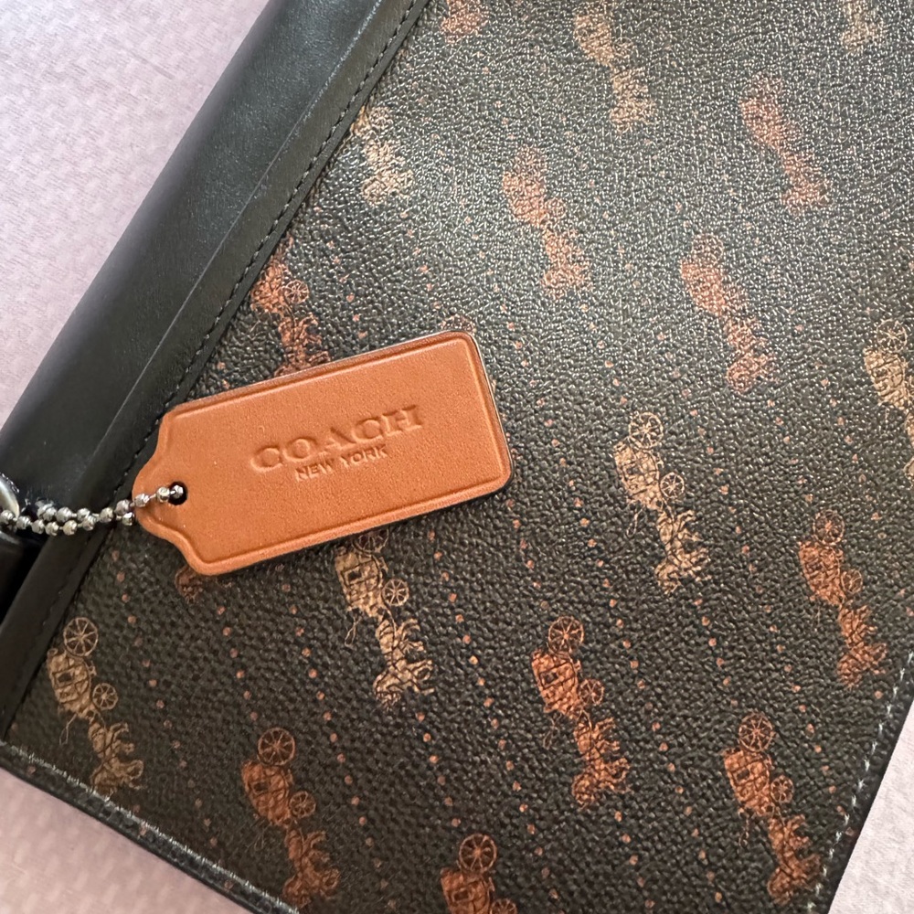 Coach Black and Brown Crossbody Bag - Picture 5 of 16